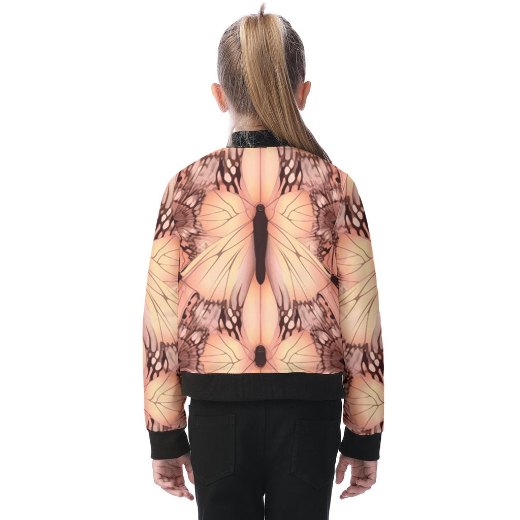 Chaqueta bomber para niño con estampado integral