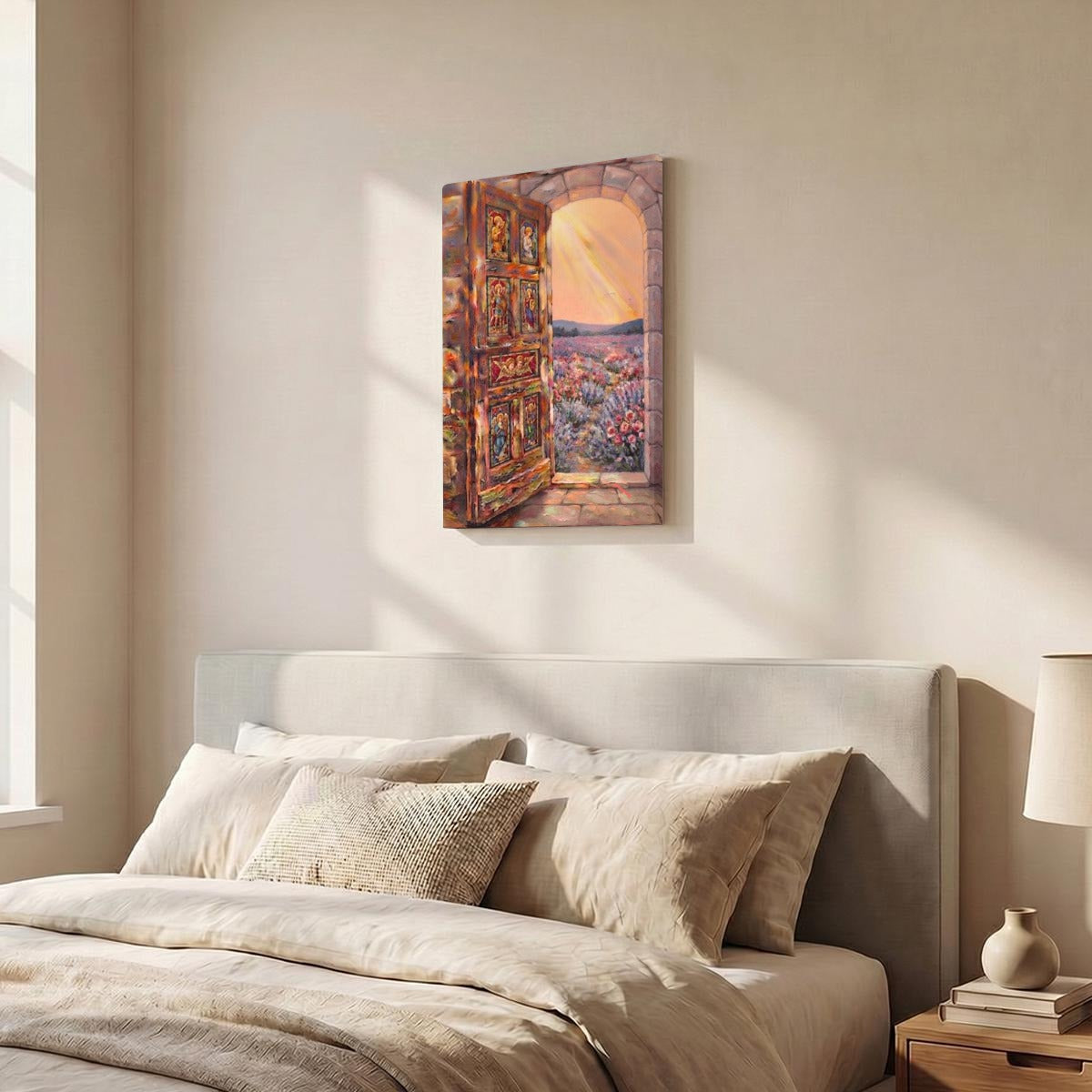 Vertical Framed Canvas Wall Art Printed in Canada