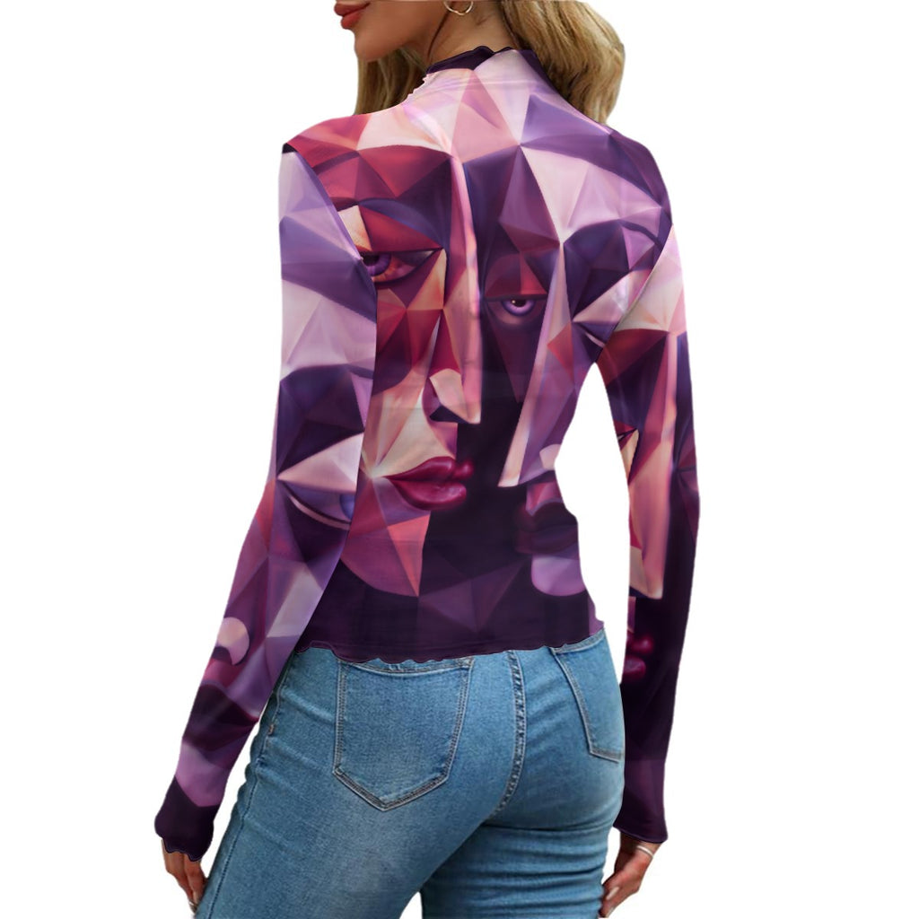 All-Over Print Women's Mesh T-shirt