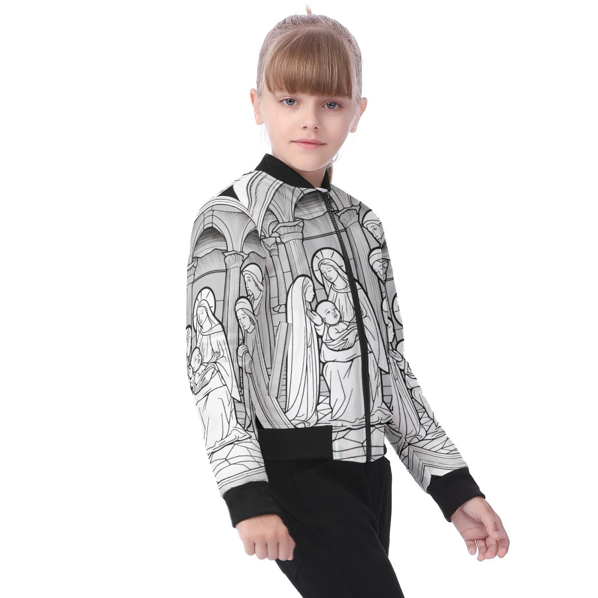 All-Over Print Kid's Bomber Jacket