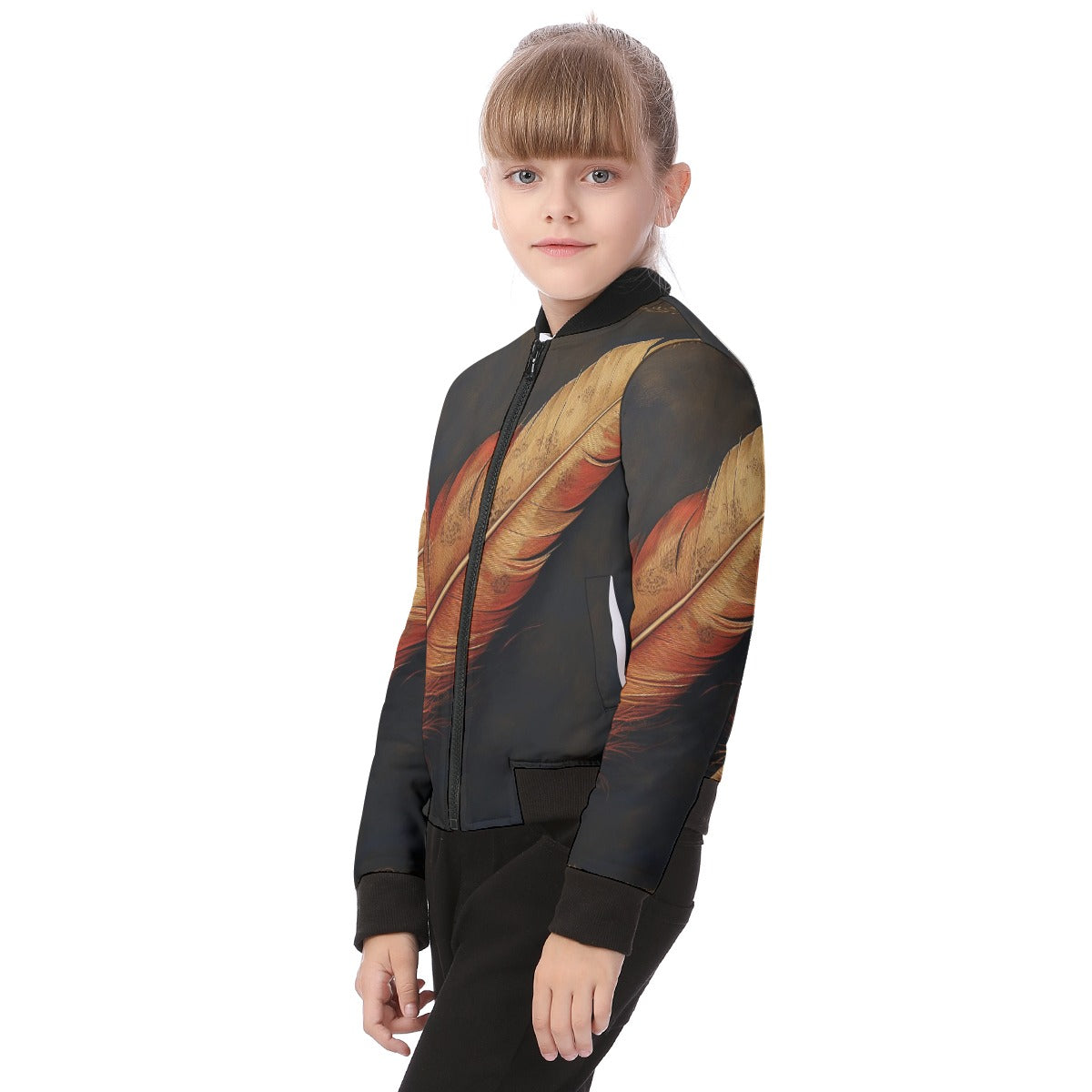 All-Over Print Kid's Bomber Jacket