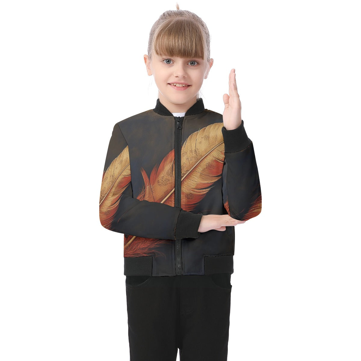 All-Over Print Kid's Bomber Jacket