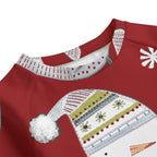 All-Over Print Kid's Knitted Fleece Set