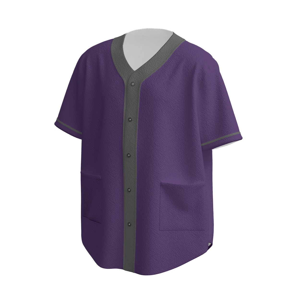 All-Over Print Men's Textured Baseball Jersey