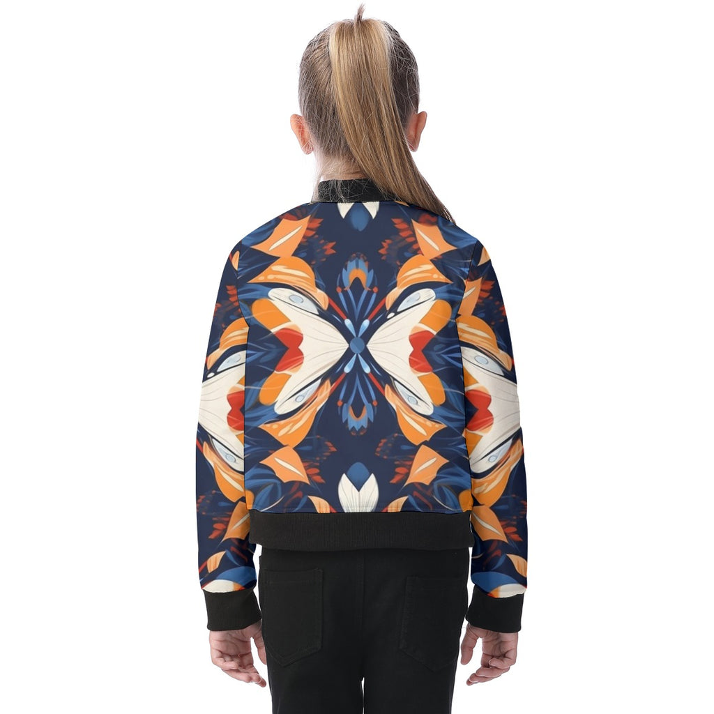 All-Over Print Kid's Bomber Jacket