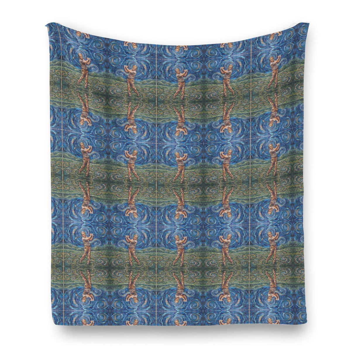 Single-Side Printing Flannel Blanket