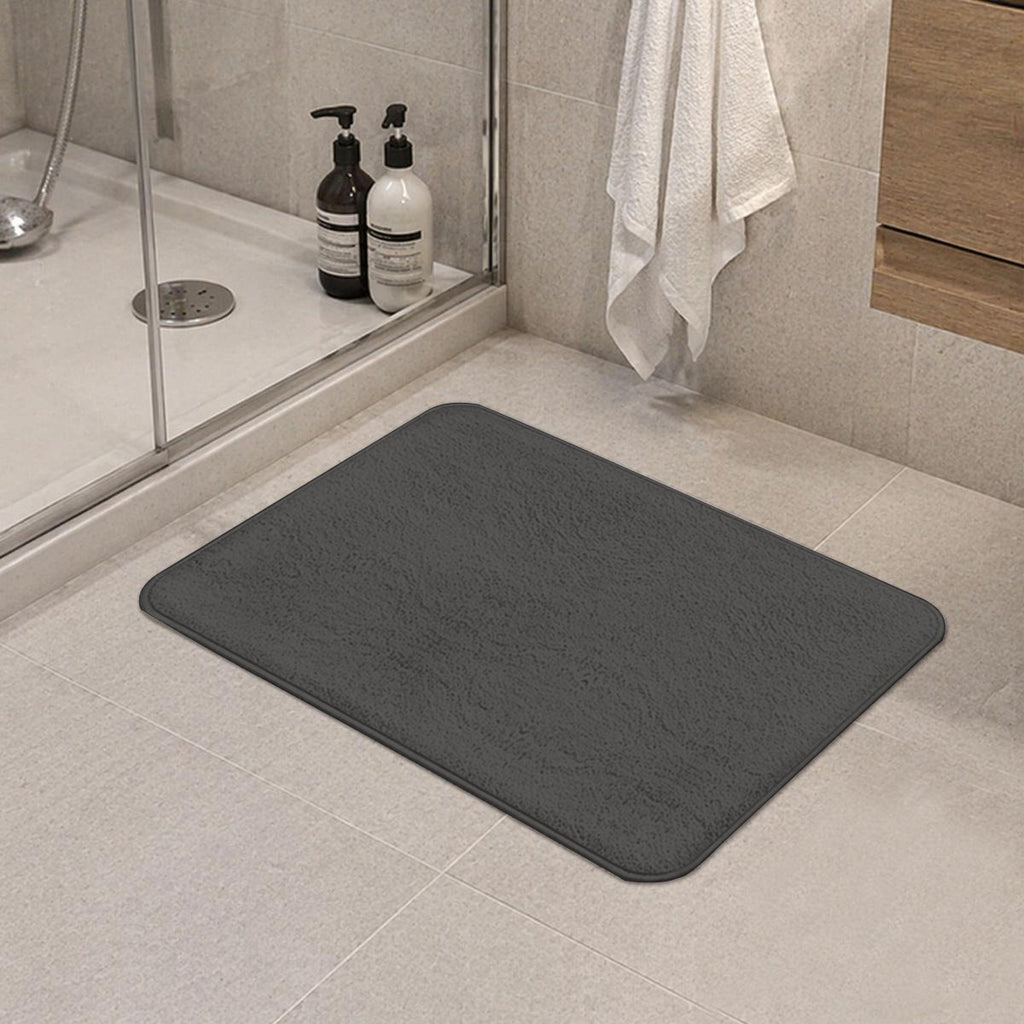 Rounded Diatom Mud Floor Mat Printed in Canada