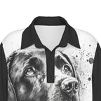 All-Over Print Teenage Polo Collar Jersey |210GSM