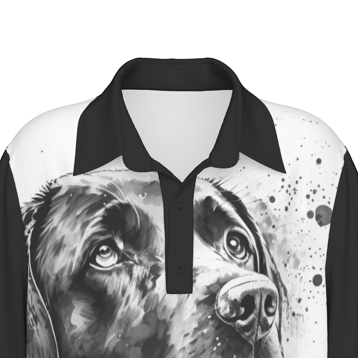 All-Over Print Teenage Polo Collar Jersey |210GSM