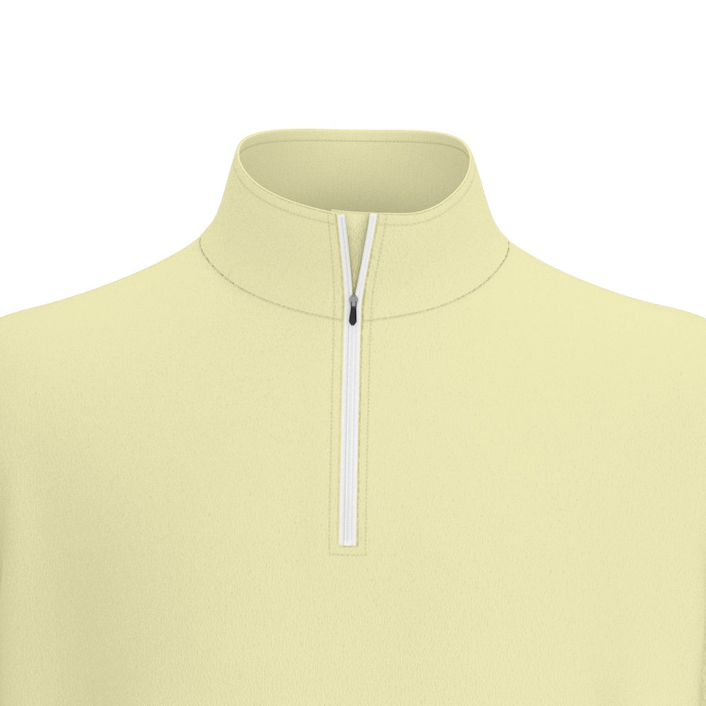 All-Over Print Men's Sports Collar Jersey With Long Sleeve