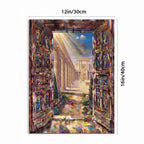 Vertical Framed Canvas Wall Art Printed in Canada
