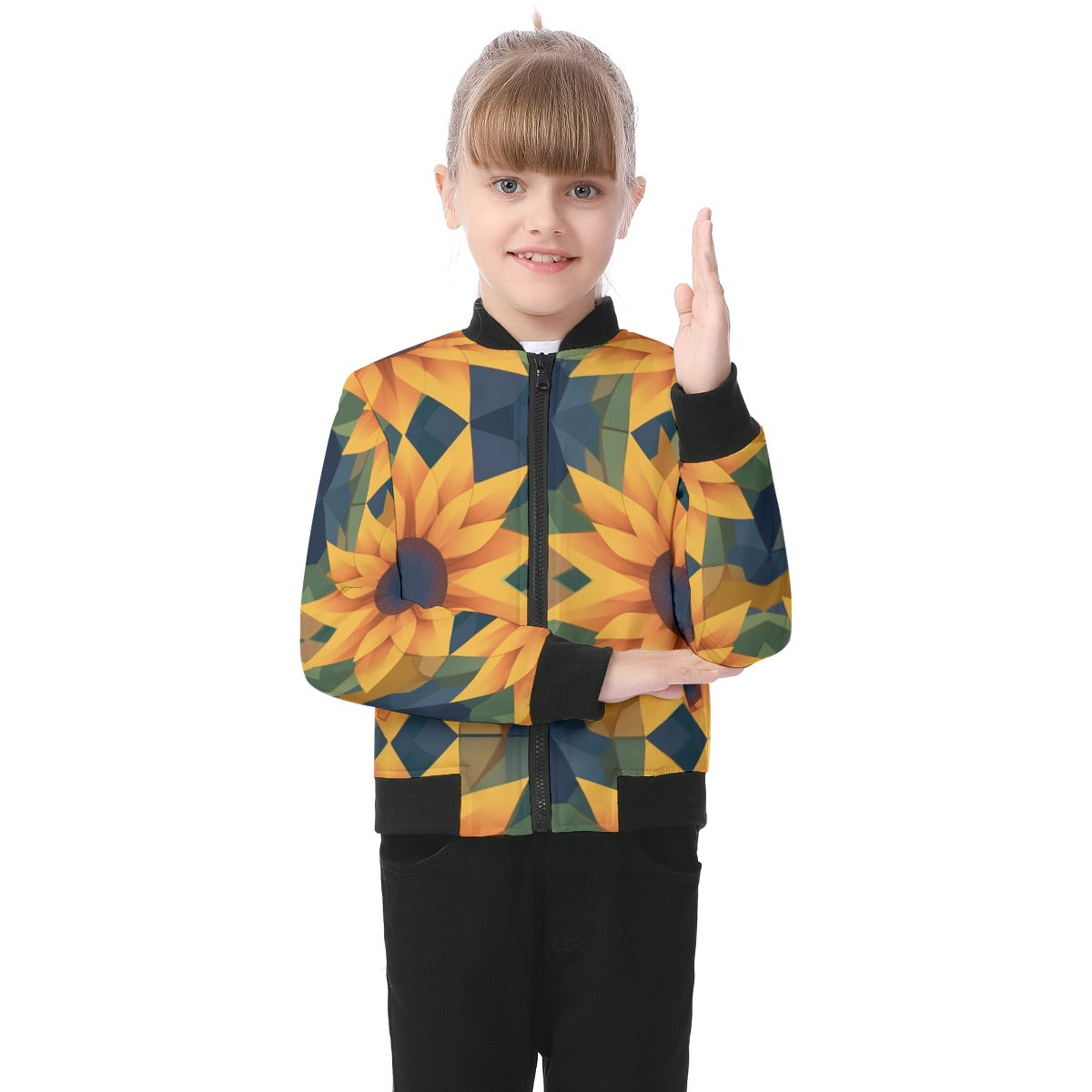 All-Over Print Kid's Bomber Jacket