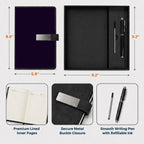 Notebook Gift Set with Metal Pen