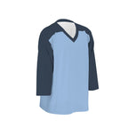 All-Over Print Men's V-neck Ice Hockey Jersey