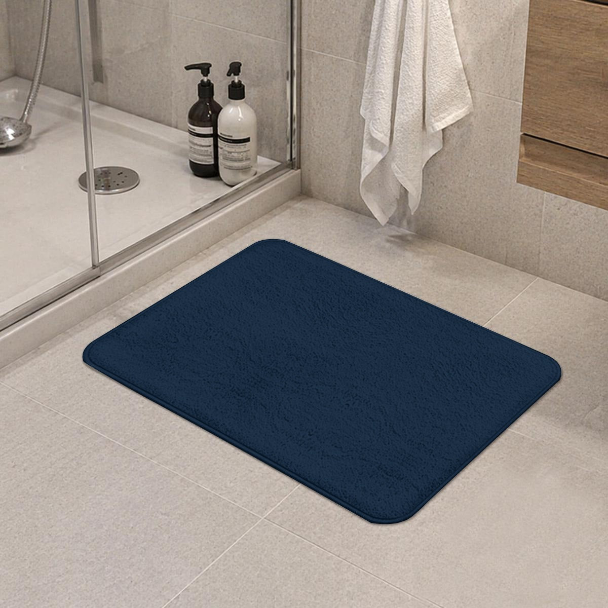 Rounded Diatom Mud Floor Mat Printed in Canada