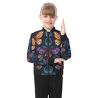 Bomber per bambini con stampa all-over