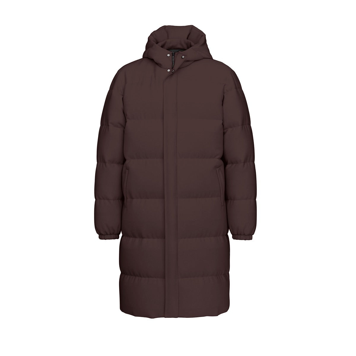 All-Over Print Unisex Long Down Jacket