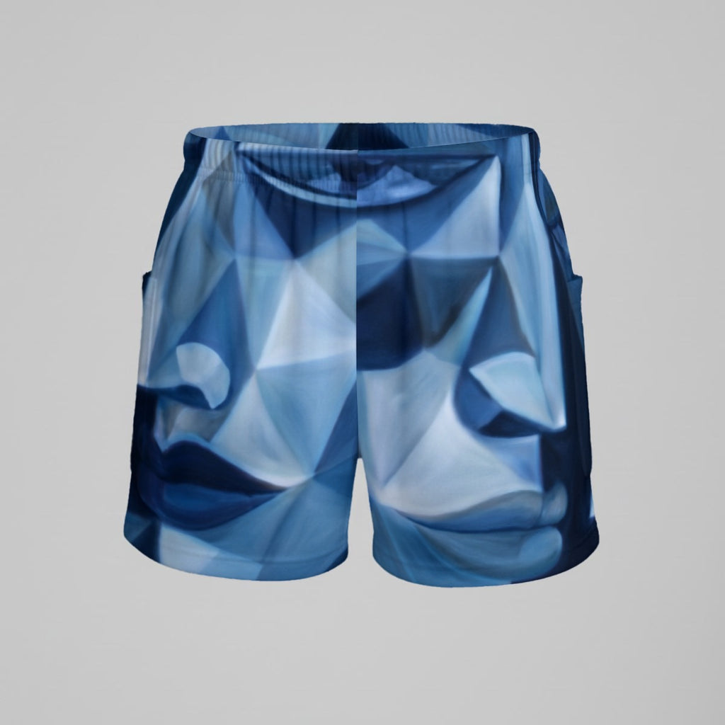 Set abbigliamento sportivo da donna con stampa all-over