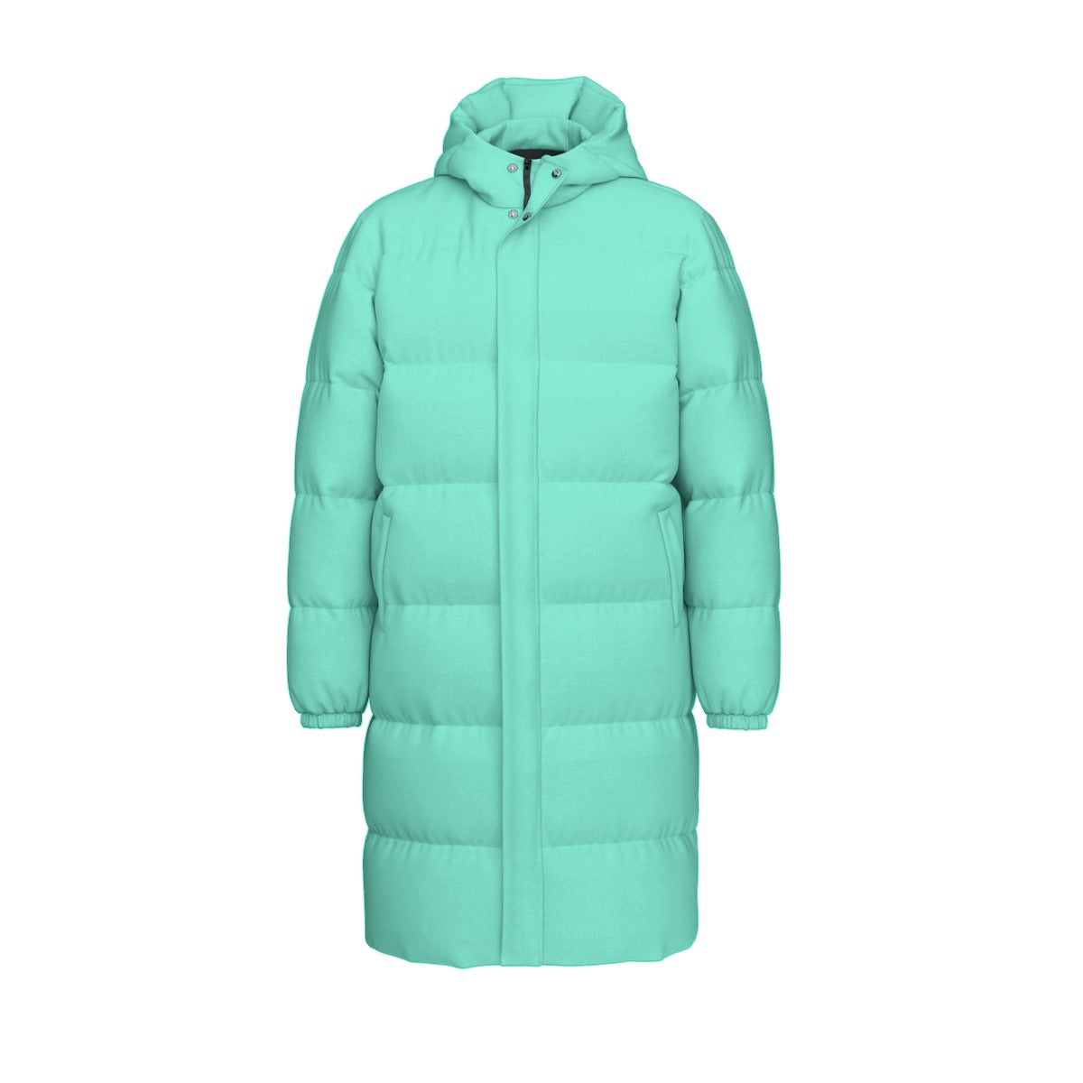 All-Over Print Unisex Long Down Jacket