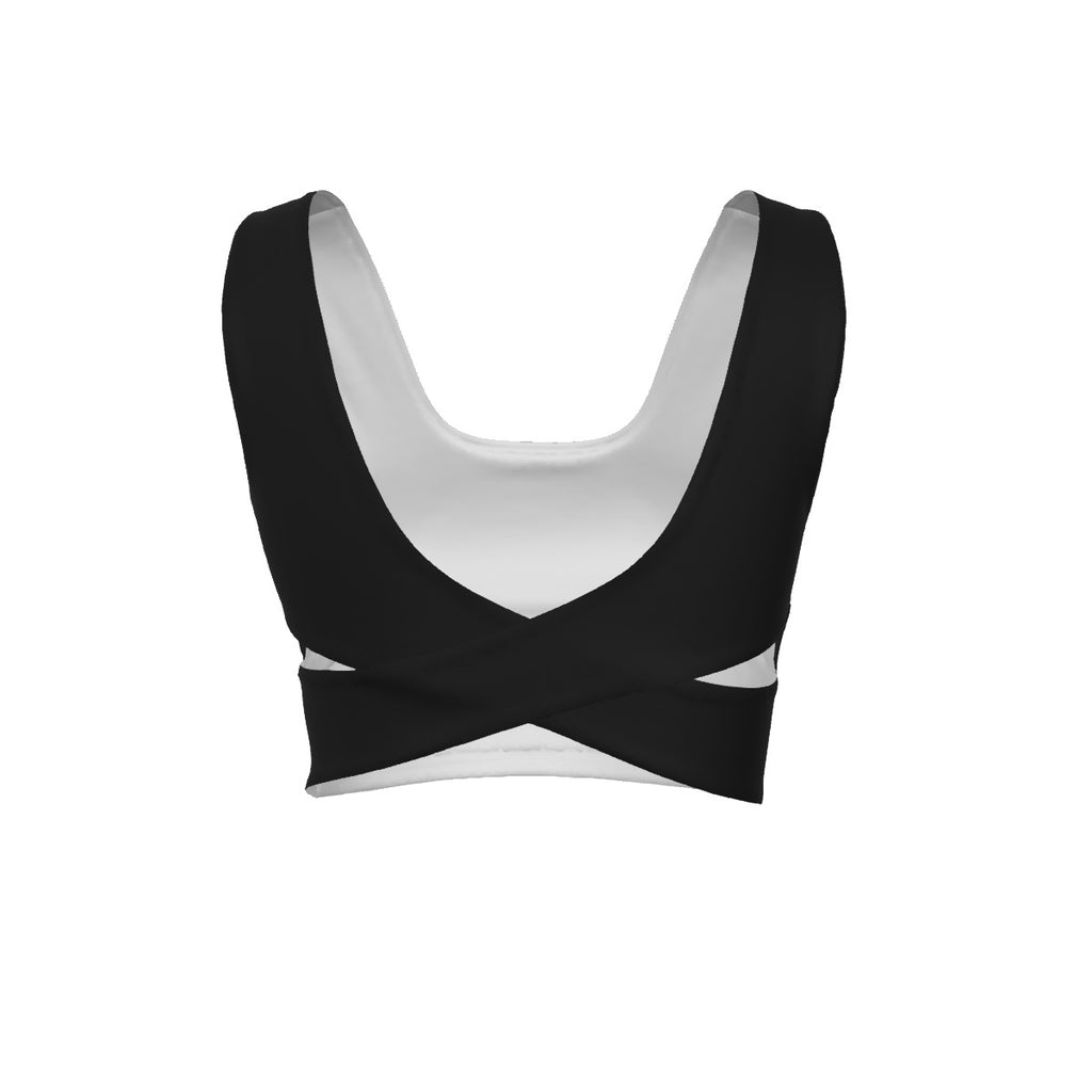 All-Over Print Women's Back Cross Sports Bra