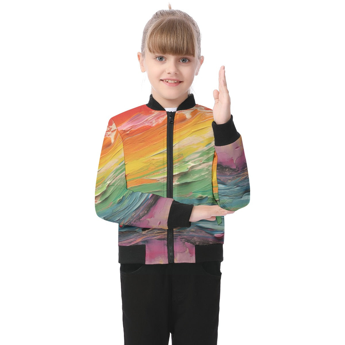 All-Over Print Kid's Bomber Jacket