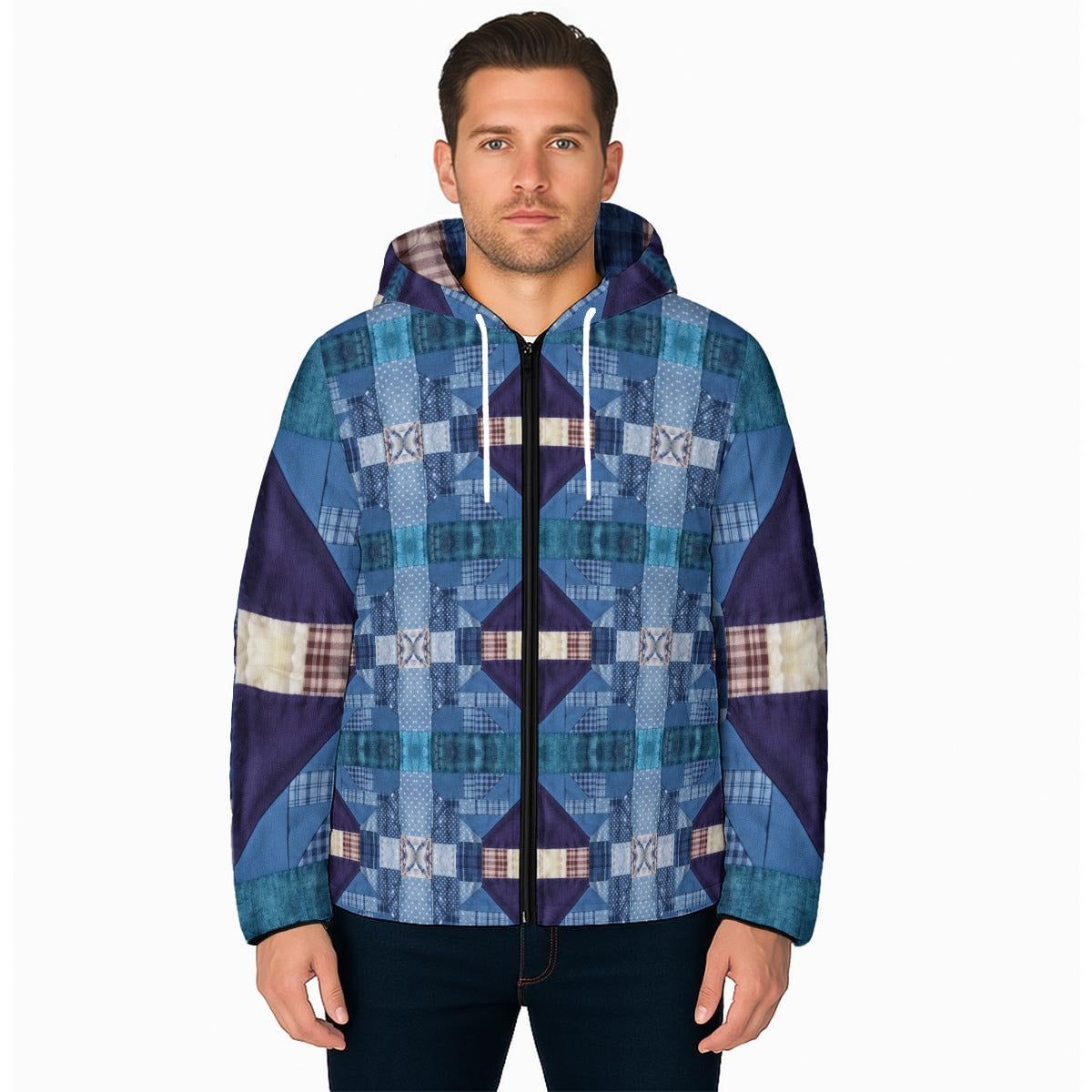 Coat of Many Colors Collection Unisex Warm Hooded Jacket