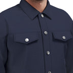 Giacca unisex con stampa all-over e revers | Cotone 245 g/m²