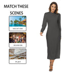 All-Over Print Women's Hip Dress