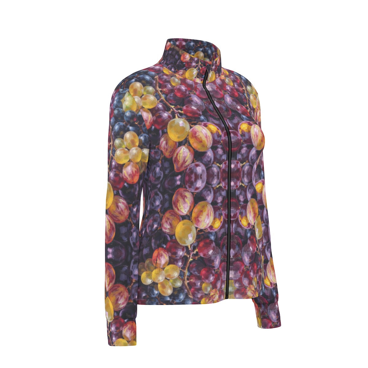 Coat of Many Colors Collection - Bare Good Fruit  Women's Long Sleeve Thumbhole Jacket|230GSM