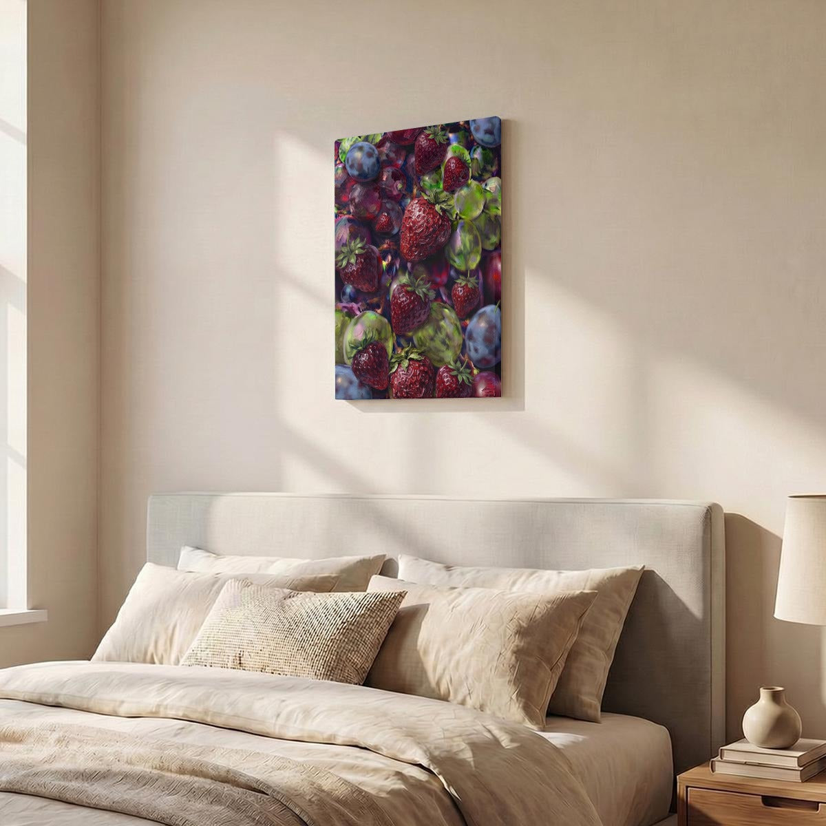 Bare Good Fruit Collection Designs With Purpose Brand Framed Canvas Wall Art