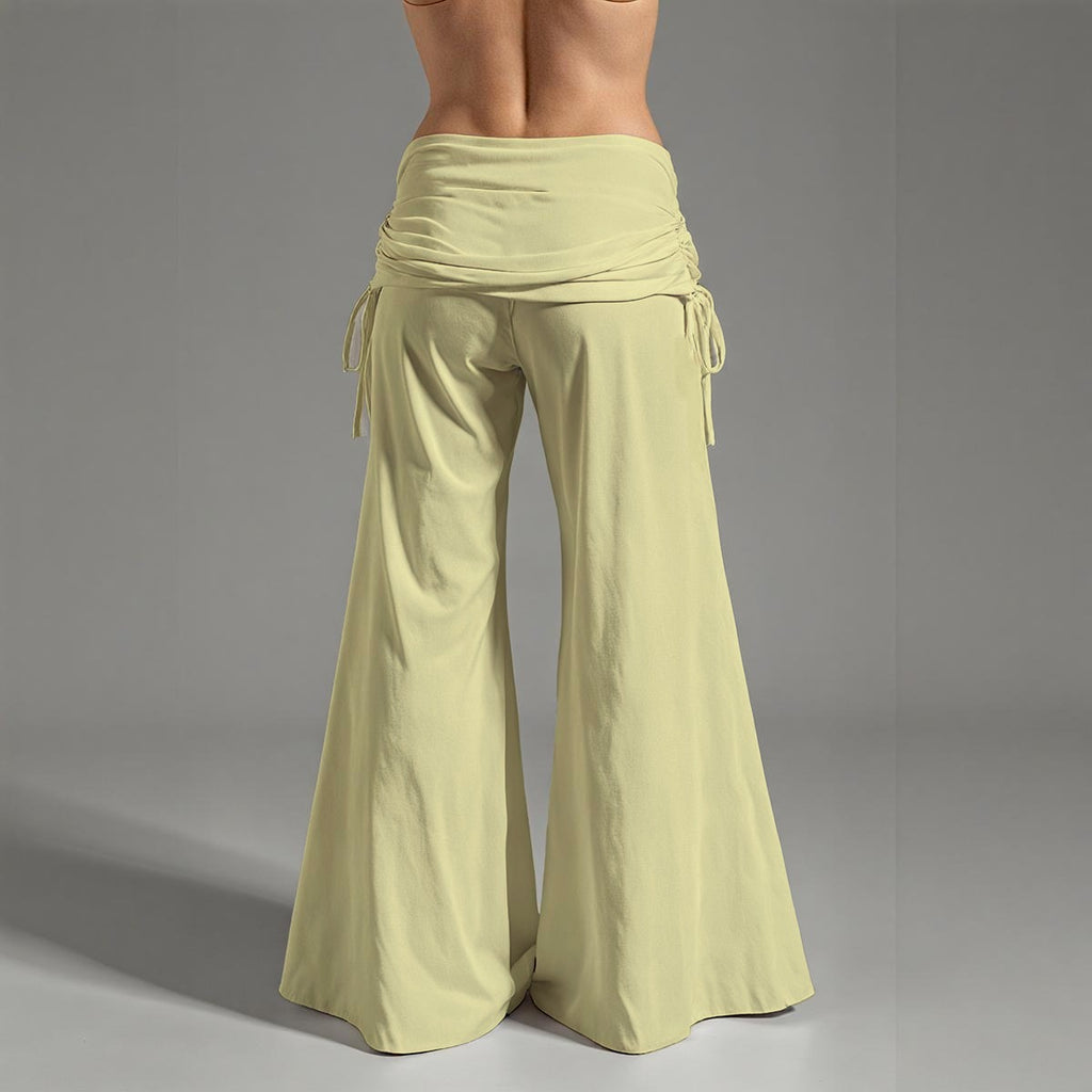 All-Over Print Women's High Waist Wide Leg Pants