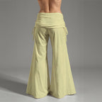 All-Over Print Women's High Waist Wide Leg Pants