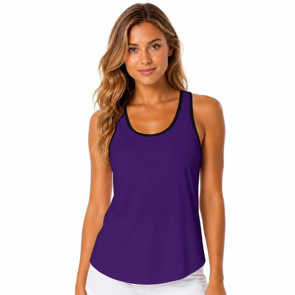 All-Over Print Women Built-in Bra Sports Tank Tops