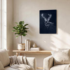 Thickened Rectangular Iron Wall Painting Printed in Canada