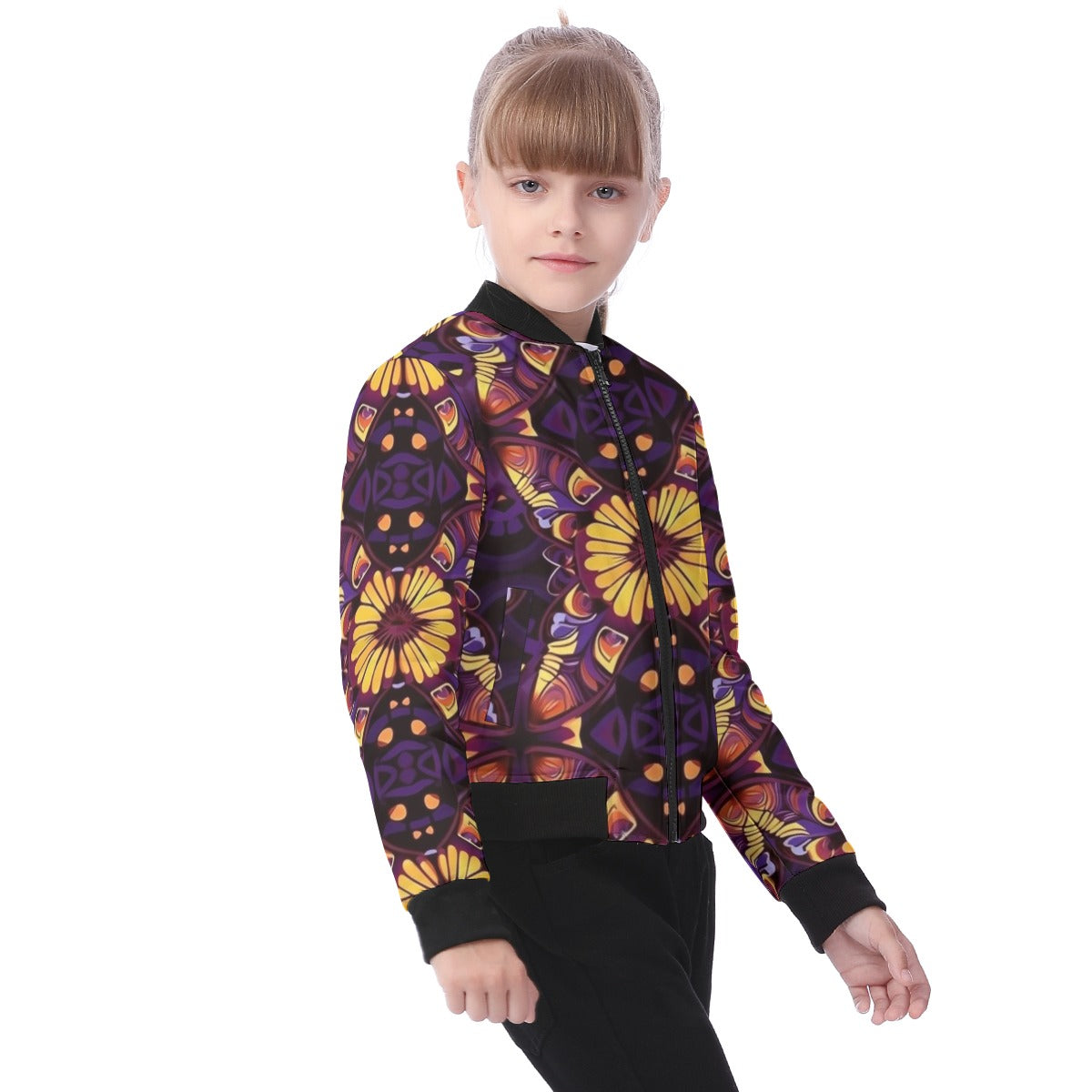 All-Over Print Kid's Bomber Jacket