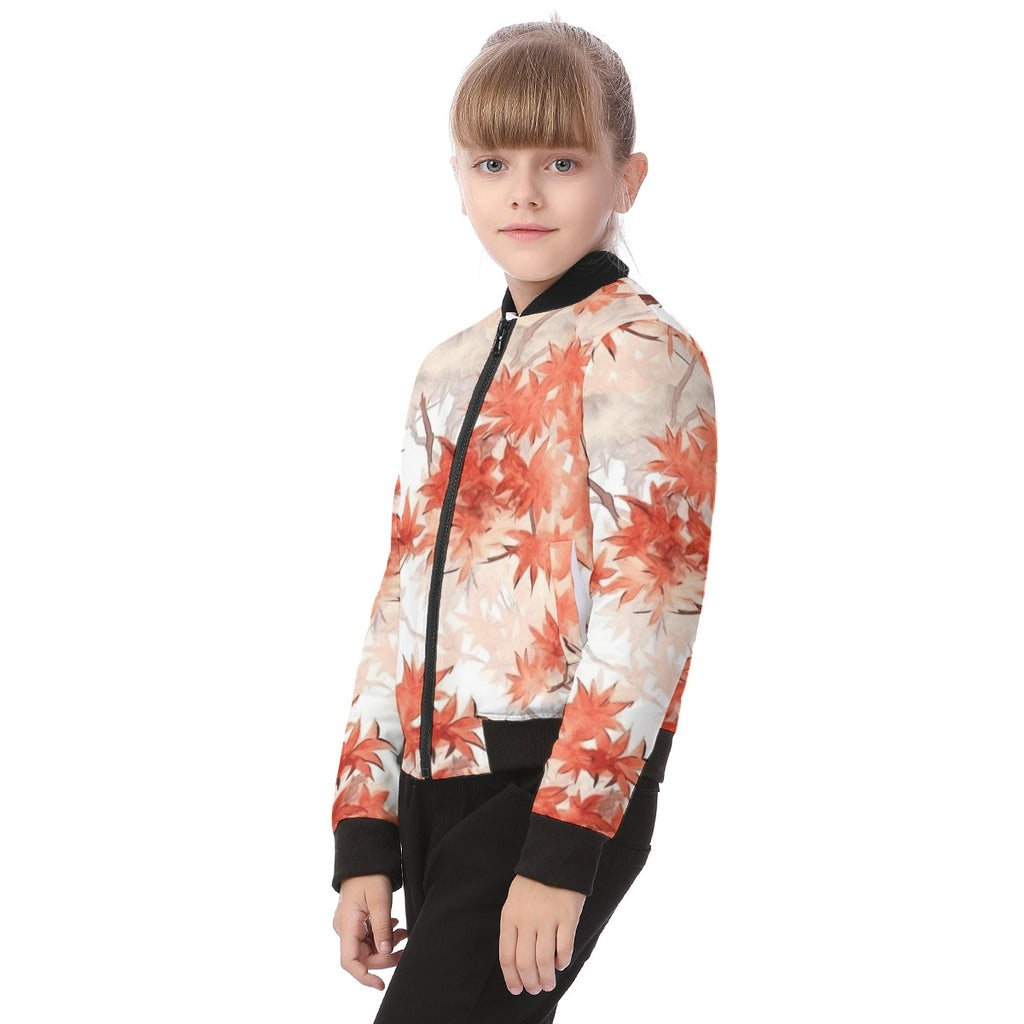 Chaqueta Bomber Estampada para Niño