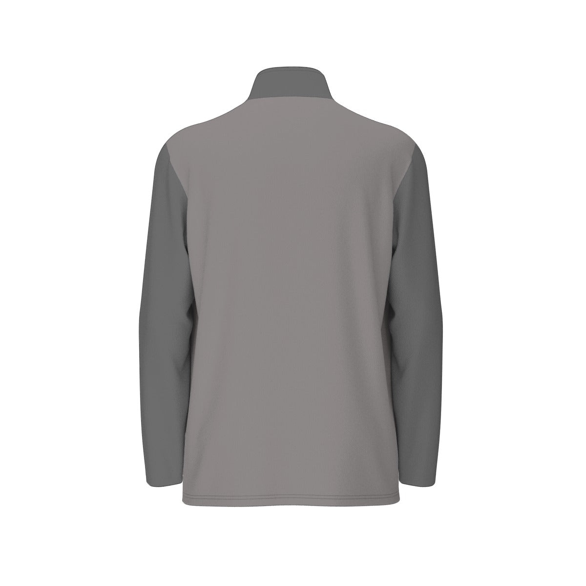 All-Over Print Men's Sports Collar Jersey With Long Sleeve