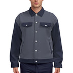 Giacca unisex con stampa all-over e revers | Cotone 245 g/m²