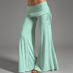 All-Over Print Women's High Waist Wide Leg Pants