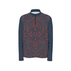 All-Over Print Men's Half Zip Pullover