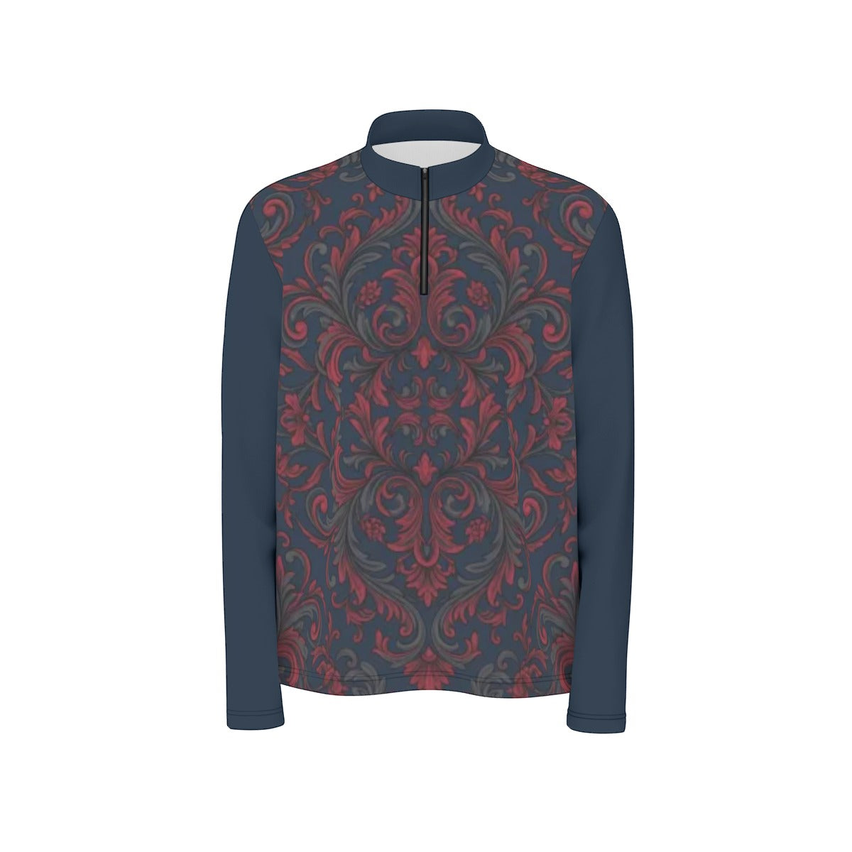 All-Over Print Men's Half Zip Pullover