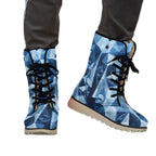 All-Over Print Women's Plush Boots