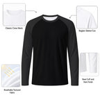 Top sportivo da uomo con protezione solare e stampa all-over