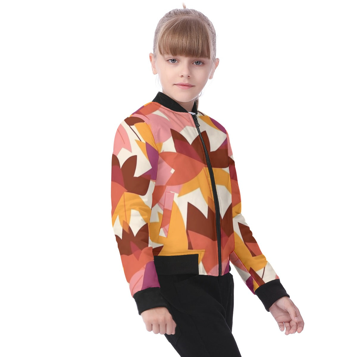 All-Over Print Kid's Bomber Jacket