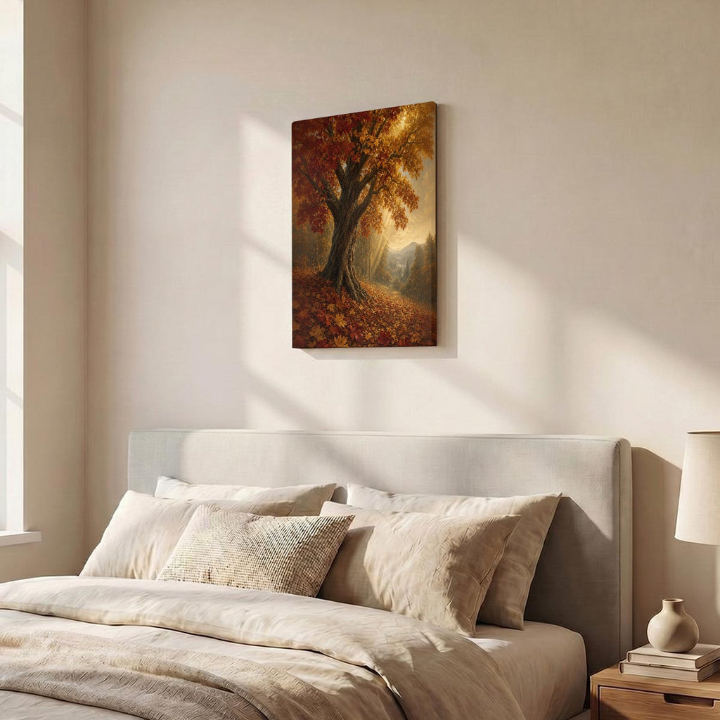 Vertical Framed Canvas Wall Art Printed in Canada
