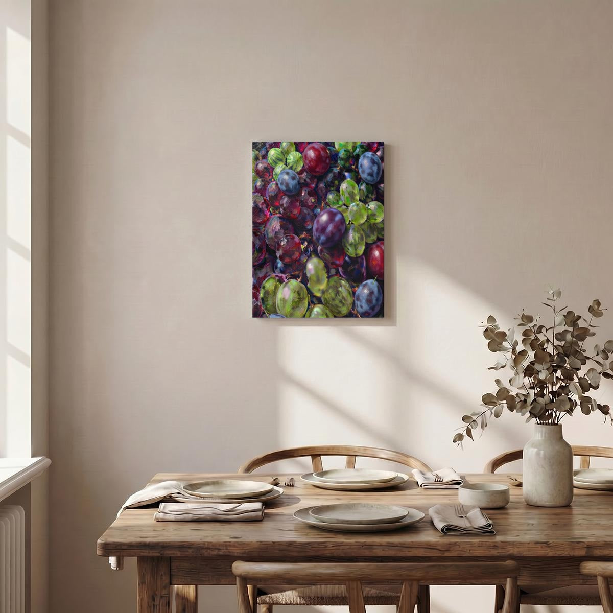 Vertical Framed Canvas Wall Art Printed in Canada