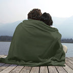 Single-Side Printing Flannel Blanket
