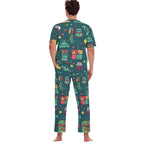 All-Over Print Unisex Scrub Set With Six Pocket