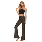 All-Over Print Women's High Elastic Flare Pants