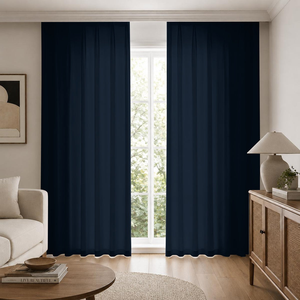 Square Blackout Curtains with Hooks | 265(GSM